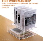 HeZone Desk Organizers and Storage, Office Organization Storage, Clear Acrylic Office Desk Organizers and Accessories with Drawer- 1 Pack - Image 3